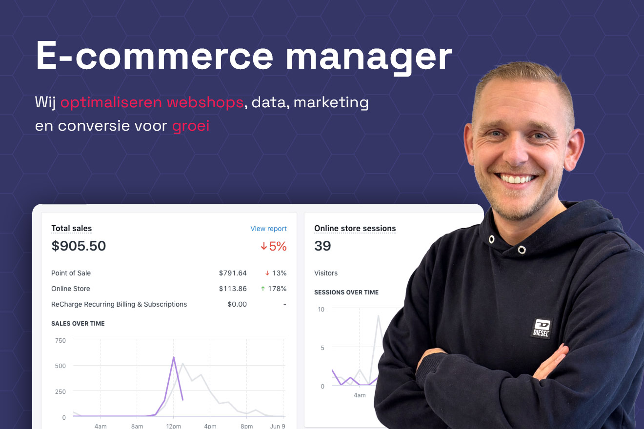 Groei verder met onze e-commerce manager