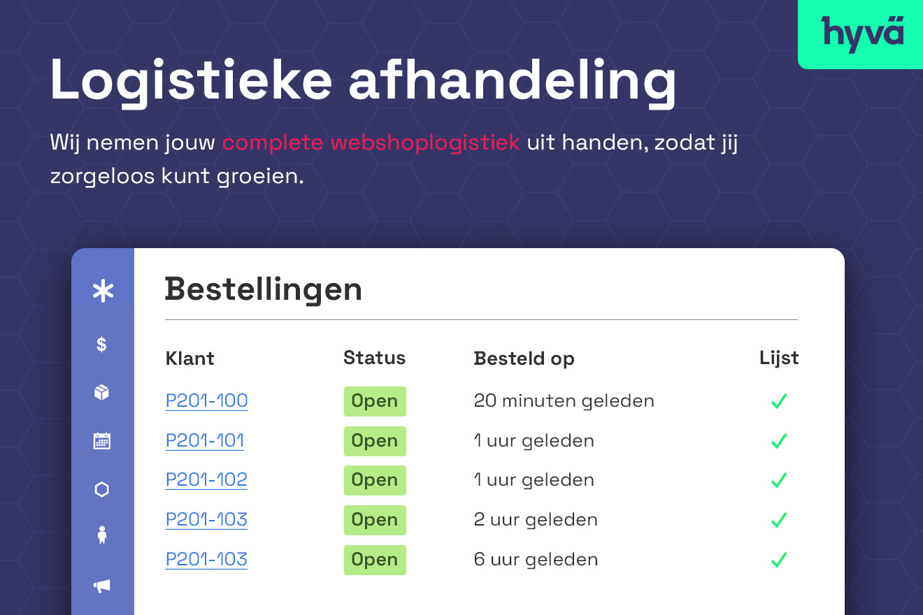 Plaatsen & pick locaties  met onze Warehousing