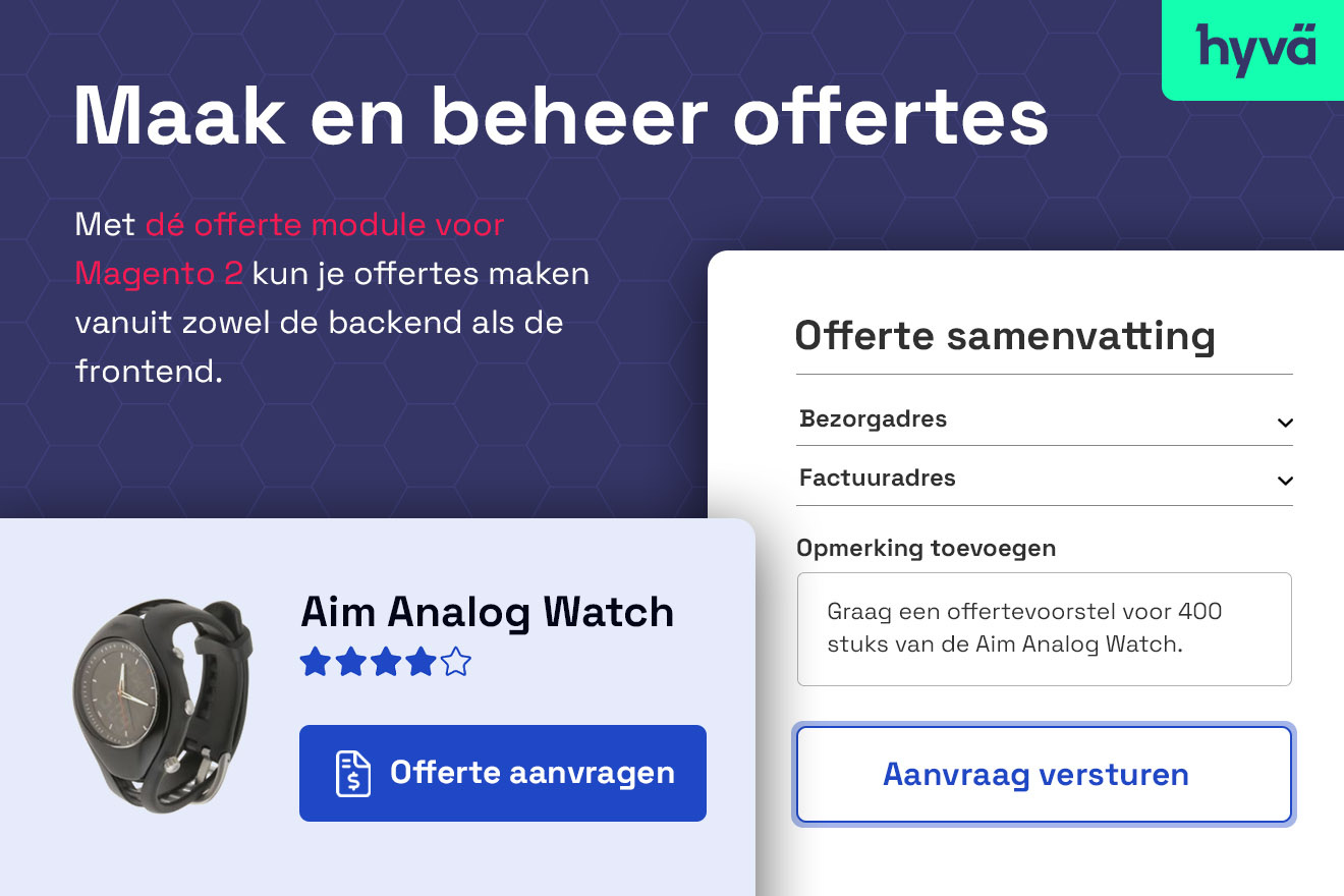 Offertes maken en aanvragen