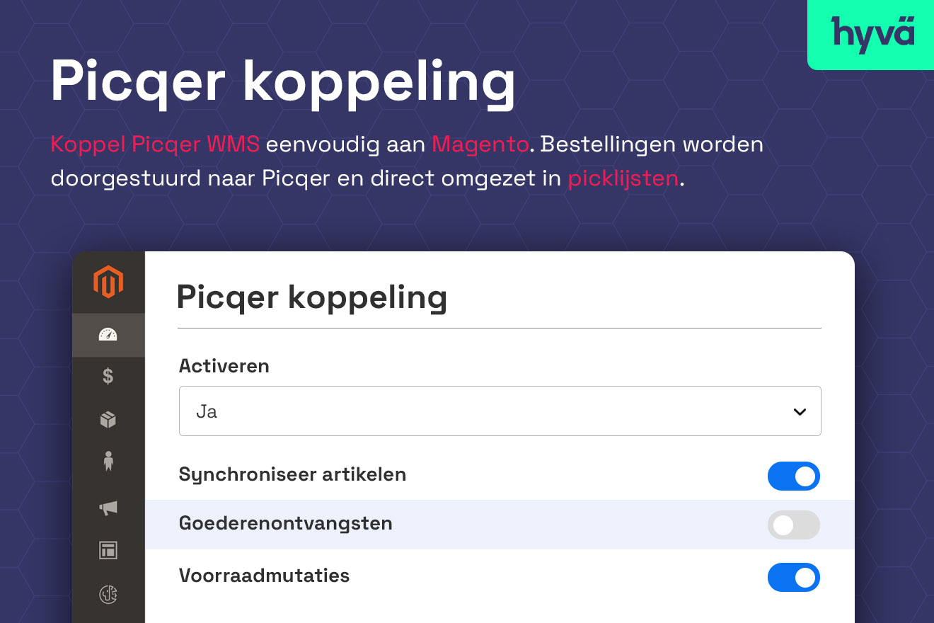 Picqer verbinden met winkel